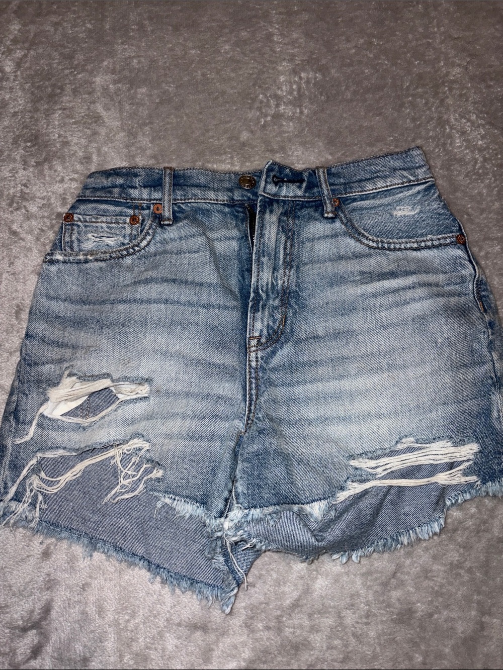 American Eagle Distressed Denim Shorts